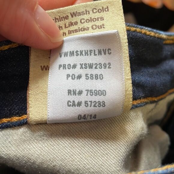 Big Star Maddie Skinny Dark Wash Jeans - Picture 8 of 10